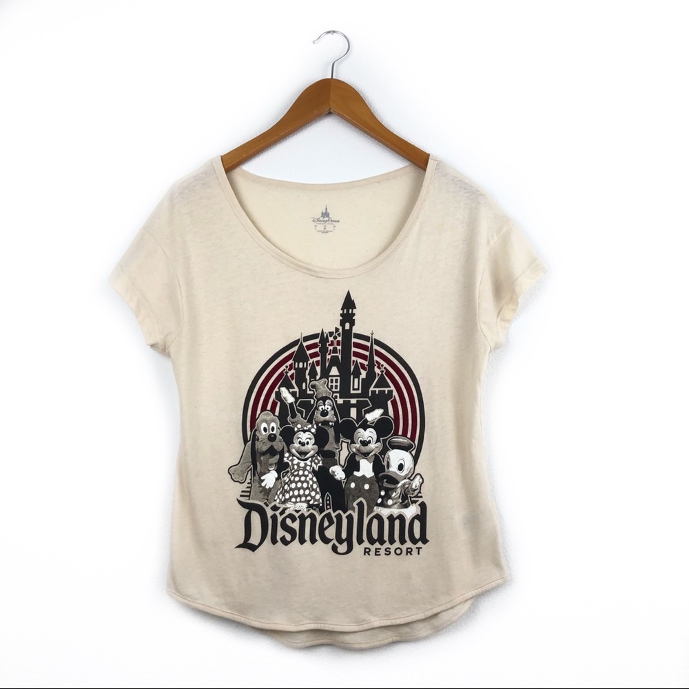 Disney Park Cream Top Disneyland Resort